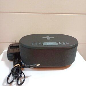 iBox Dawn Radio Alarm Clock with USB Charger and AC Power Cords Tested & Working